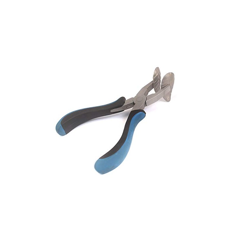 AAProTools Glassblowing Boro Lampwork Bead Leaf Masher Flat Plier A+