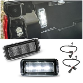 HECASA LED Bed Lighting Kit Compatible with 2020-2023 Toyota Tacoma Bed Light Replacement for PT857-35200 LH & RH Plastic Clear Lens