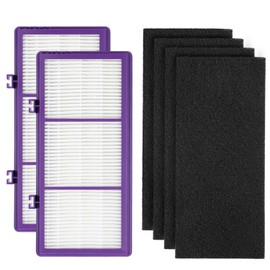 isinlive True HEPA Performance Plus Replacement Filter Compatible with Holmes AER1 HAPF300AP-U4, 2 HEPA + 4 Carbon Booster Filters