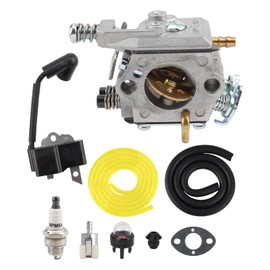 MOTOALL WT-992 Carburetor for Chainsaw Carb A021003330 with Ignition Coil For Echo Shindaiwa Part CS-352 CS-353es 340s CS-353ES A411001180