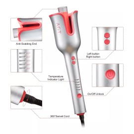 Agt Rizador De Pelo Automatico Agt Ci-047