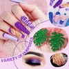 Fine Glitter Powder for Crafts, Holographic Sparkles for DIY Projects,