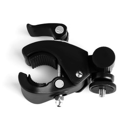 GroveEss Universal Quick Release Pipe Clamp Mounts,Super Clamp with Non-slip Threads,for Webcam Microphone Cameras Music Stands Motorcycles Bikes