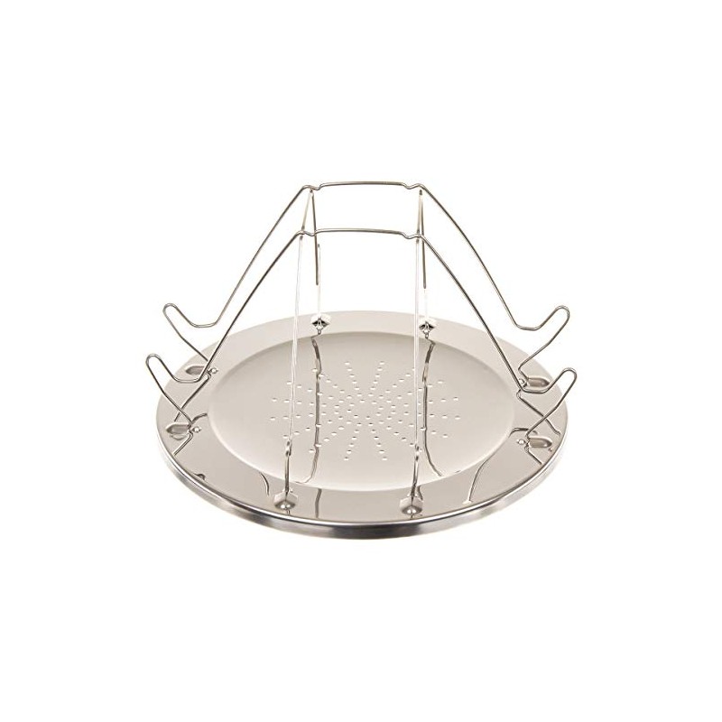 MFH 33644 Klappbarer Campingtoaster mit Zange für 4 Scheiben (22