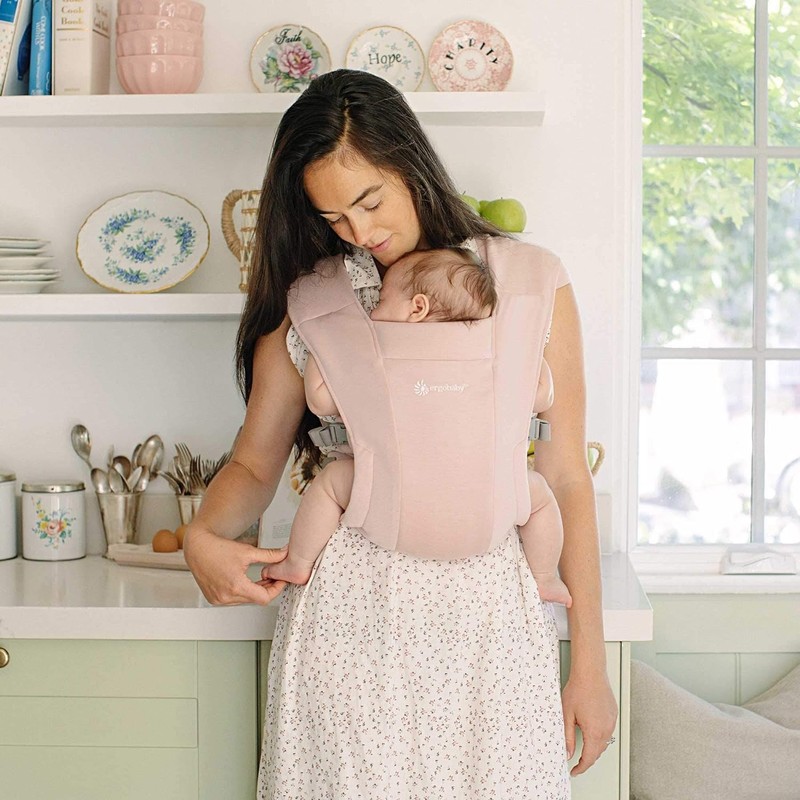 Ergobaby Embrace Cozy Newborn Essentials - Envoltura portabebés (7-25 libras),