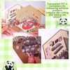 PACIOCEAN 8 Sets 3D Sticker Scene，Cute Cartoon Scenery Stickers，Make Your