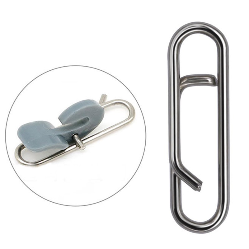 Power Fishing Clips 50Pcs Stainless Steel Quick Change Connector,Link Split