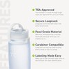 humangear GoToob+ Bottles - Silicone Leak-Proof Travel Tubes for Toiletries,
