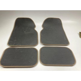 Kraco 700 TAN (beige) Universal 4-Piece Floor Mats Carpet Set With Heel Pad
