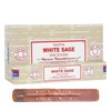 Satya Nag Champa White Sage Incense Sticks | x12 pack