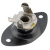 Musiclily 6.35mm Oval Guitar Loaded Jack Socket Plate for Electric
