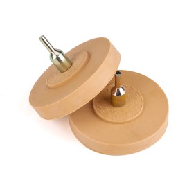 2X Car Decal Remover Eraser Wheel For Remove 3M Glue Adhesive Sticker Pinstripe
