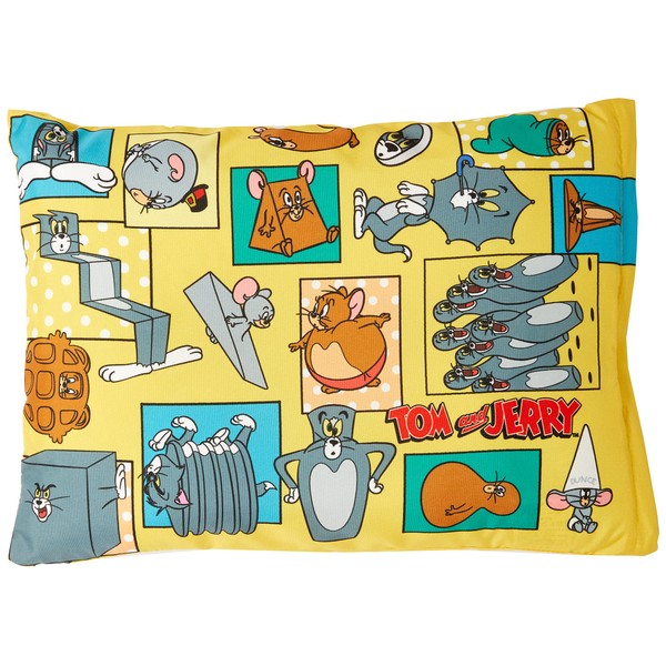 Marushin 4105035400 Junior Pillow, Tom and Jerry, Comical Funny, Kindergarten, School Entrance Preparation, Kindergarten, Elementary School Boys, Girls, Character