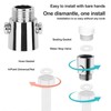 2PCS Shower Shut Off Valve, G1/2'' Water Flow Control Valve
