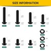 Mywish 244Pcs M5 Screw Metric Screw Assortment, Grade 10.9 Alloy