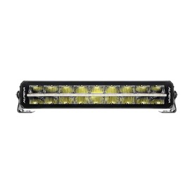 TrekTec D-Series LED Light Bar for Trucks, Double Row Offroad LED Lights, Stick-On Position Spotlights for Trucks and More, Offroad Light Bars for 12V to 24V DC Systems, D17P, 17 Inches - Alpena