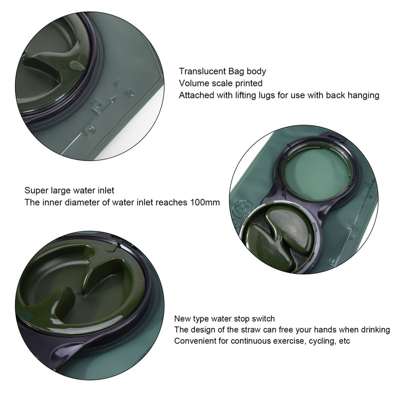 Outdoor Cycling Water Bladder Portable Thicken TPU Water Hydration Pack