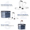 ALLCAMP Picnic Basket - Insulated Cooler, Thickening Foldable Picnic Basket