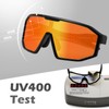 Suertree Photochromic Cycling Glasses Men Women Clear Sports Sunglasses Mountain
