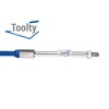 Toolty Professional Mixing Paddle Extension - M14 Thread - Galvanised