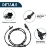 TUCKBOLD ABS Wheel Speed Sensor Rear Left ABS Sensor Anti-lock