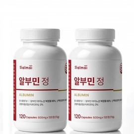 먹는 알부민 정 프리미엄 알부민 플러스 120정 2통 Premium Albumin Plus 120 Tablets (2 Bottles)