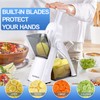 SupMaKin Safe Mandoline Slicer for Kitchen, Potato Slicer for Chips,