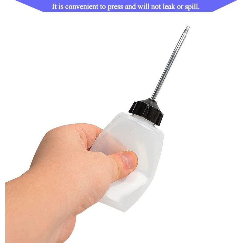 RUIAN Sewing Machine Oiler 120ml Oil Squeeze Bottles with Long