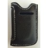 Black Leather Case Pouch For S.T. Dupont Minijet Lighter, New
