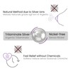 COVERbasics SilverCups Silver Nursing Cap Protects and Soothes Sore and