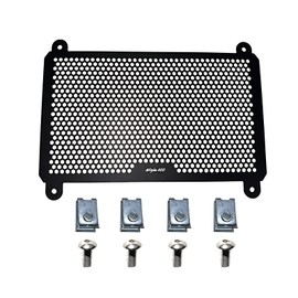 Aluminum Radiator Guard Fit for Ninja 400/Z400 (2018-2025) & Ninja 500/Z500 (2024+) | Bolt-On Crash Protection Accessories | Tool-Free Install