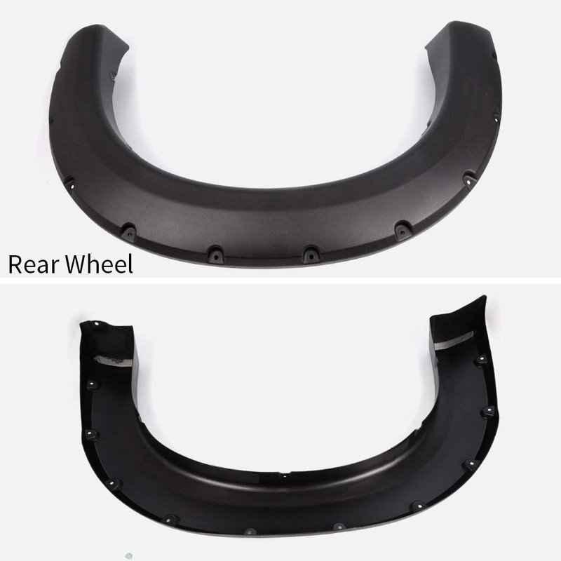 PIT66 Fender Flares, Compatible With 1999-2007 Ford F250 F350 Super