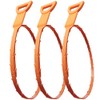 Unclogging Snake Tool 25 Inch, Hair Clog Remover for Sink