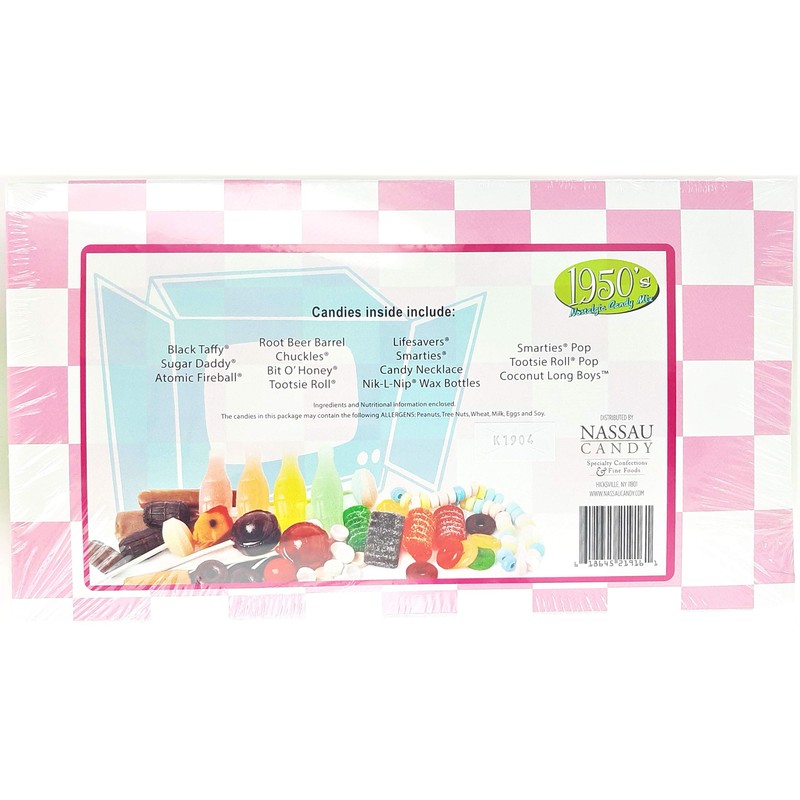 1950's Retro Candy Gift Box-Decade Box Gift Basket - Classic