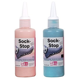 Sock-Stop Pack of 2 Pink Turquoise Trendy and Real Attractive