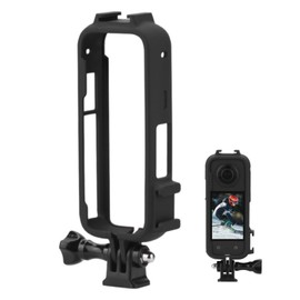 Protective Frame for Insta360 One X3 Panoramic Camera with Cold Shoe Interface