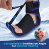 NEWGO Plantar Fasciitis Night Splint with Cold Therapy Ice Pack,