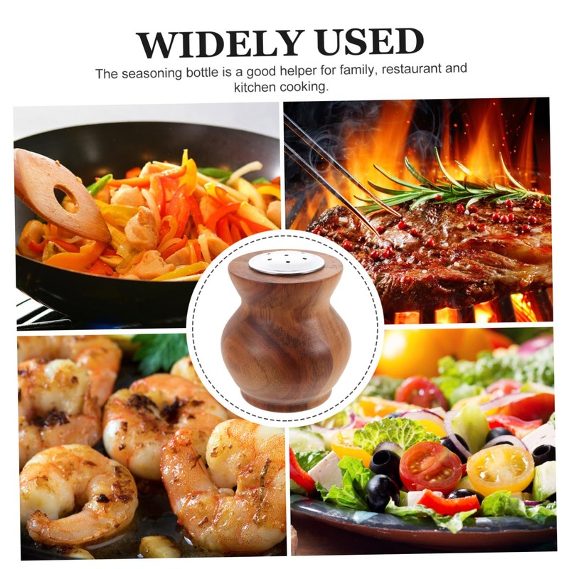 WHAMVOX Elegant Seasoning Bottle for Salt Honey and Pepper and