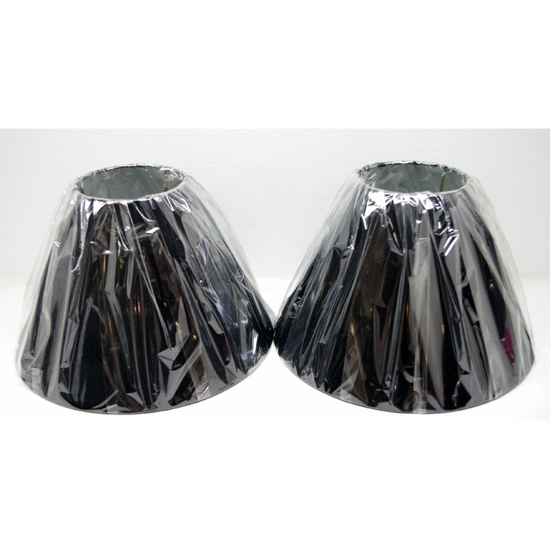 Set of 2 Modern Square Shaped Chocolate Brown Ceramic Table