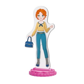 Quercetti 2927 Italy Quercetti-2927 Magnetic Fashion Maggie Fashion Game, Multicoloured