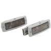 2pcs Rear Reading Dome Light 3B0947291 Gray Shell High Brightness