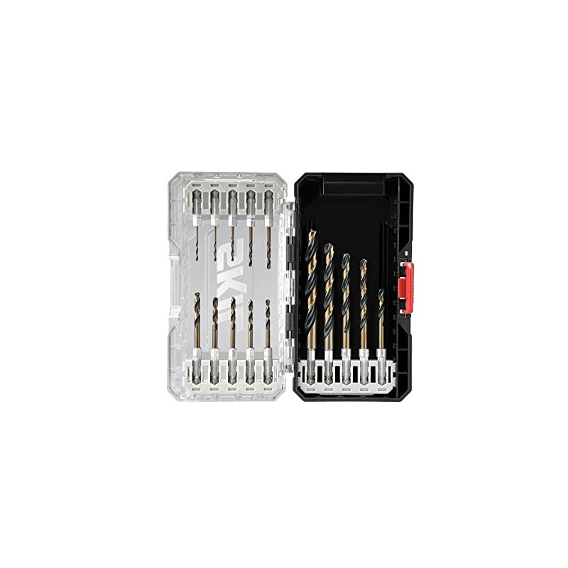 SKIL 15-Piece Hex Shank Twist Drill Bit Set-TDB5000