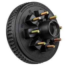 Ultra-Fab Products Hub & Drum (7000 lb Capacity, 8" X 6.5", 9/16"-18, for 12" Brakes) (48-979503)