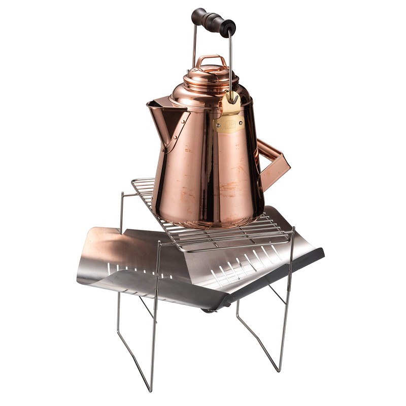 Camping Moon (CAMPING MOON) Pyramid Grill 6.7x12.2 inches Stainless Steel