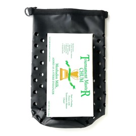 Boat Trix Chum Bag - Model "Bring Em Up" Chum Bag, Black, Easy to Clean, Black, 7.8" Diameter x 18" Deep