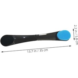 FOMIYES Aplicador de Loción para Cuerpo y Pies Mango Largo Plegable, Esponja Hidratante de Plástico Fácil de Limpiar, Adecuado para Cuidado Personal y Protección Solar