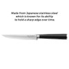 GINSU Chikara Series 4-Piece Forged 4.5" Steak Knife Set -