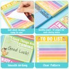 GROBRO7 Funny Inspirational Sticky Note - Motivational Phrase Blue Self-Stick