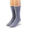 WARRIOR ALPACA SOCKS - Koze Kick Back Terry Lined Pure Alpaca Wool Socks For Men and Women (Large, Blueprint)