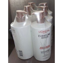 L'Oréal L'Oreal Paris EverPure Simply Clean Conditioner, Pack of 6 box !!, 23 Fl Oz New